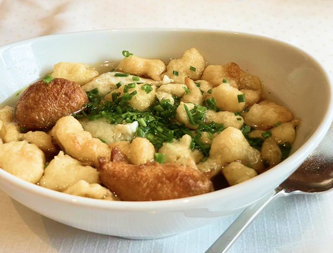 Frisch gekochtes Essen aus unserer Küche